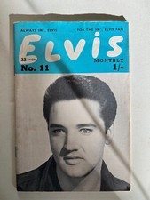 ELVIS MONTHLY 4TH YEAR NUMBER 11 GOOD CONDITION