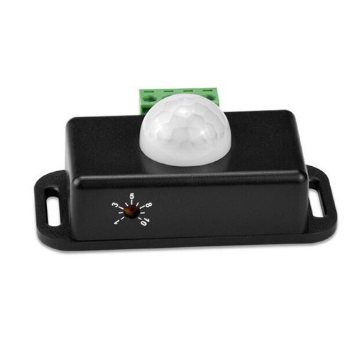 DC 12V-24V 8M Automatik Infrarot PIR Bewegungssensor Detektor Schalter für LED Licht - Bild 10 von 10