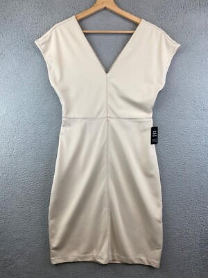 New EXPRESS Sleeveless V-Neck Pencil Dress size M