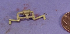 HO/HOn3 TENDER BRAKE CYLINDER WITH LEVERS WISEMAN BACK SHOP BRASS PARTS HBS236