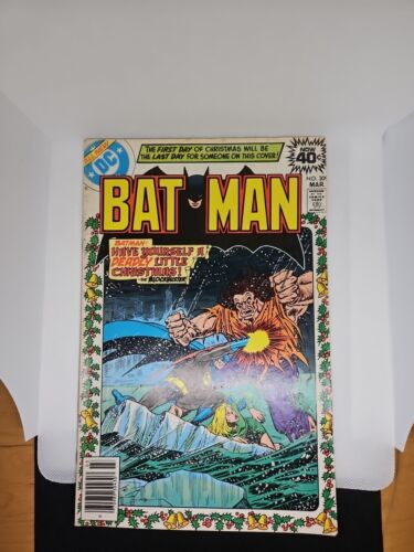 Batman #309 DC Comic 1979 Blockbuster "Deadly Little Christmas" GUTER ZUSTAND - Bild 6 von 14