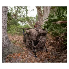 Turkey Hunting Vest with Seat Blind Bag Cushion Haversack Knapsack Backpack XL