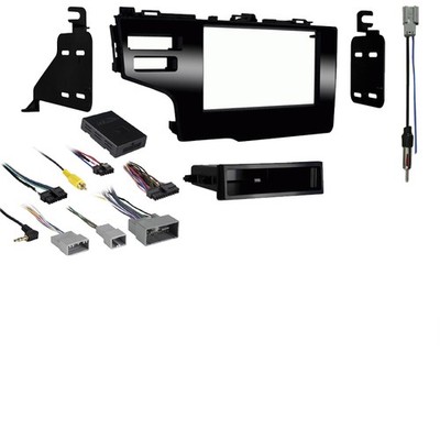 Fits Honda Fit 18-19 Metra Single Double DIN Dash Kit with Harmony Radio Harness