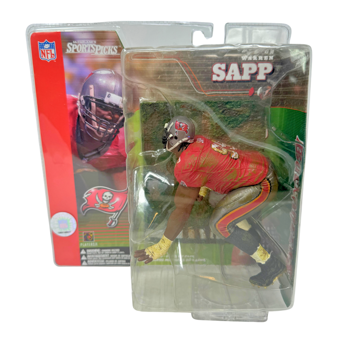 マクファーレン NFL1 ウォーレン・サップ/バッカニアーズ McFarlane NFL Warren Sapp Tampa Bay Buccaneers Series 1 Figure | eBay