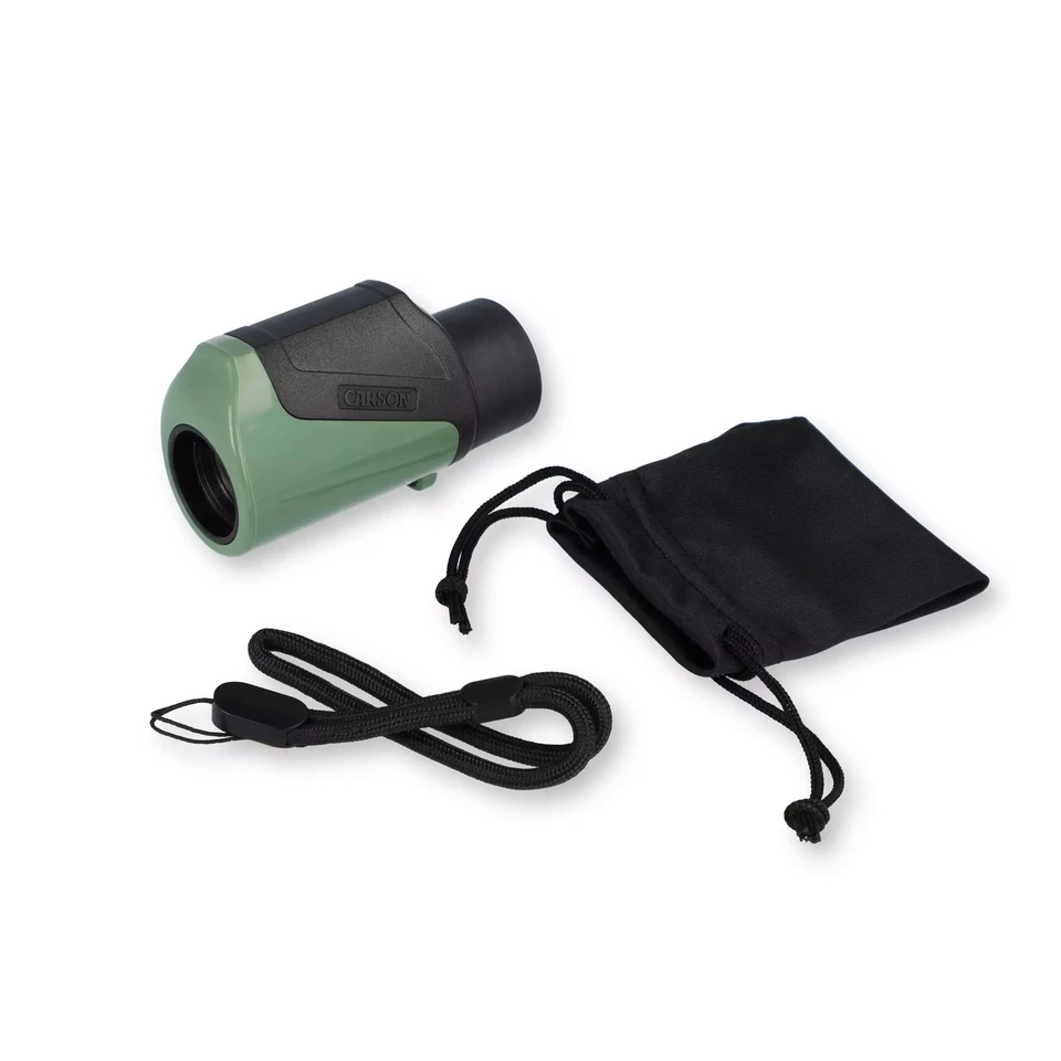 Carson Bengal 7x18mm Focus Free STEM Toy for Kids, Green, BG-718 Monocular - Image 3 of 4