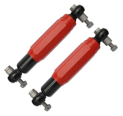 2x Radstoßdämpfer rot 2000/3500 kg Anhänger Achse Achsdämpfer für AL-KO Octagon