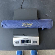 Titleist Alignment Sticks Rods With Vinyl Zipper Case Vintage