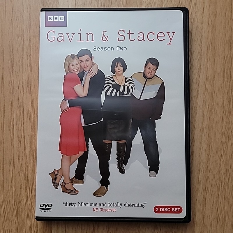GAVIN & STACEY Season Two 2 Disc DVD Set BBC James Corden British FREE SHIP