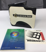 Lot of 38 Computer Software CD's 80's,90's Microsoft, Gateway, Borderbund, ETC