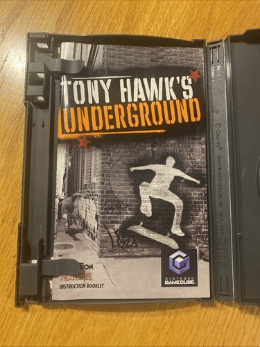 Tony Hawk's Underground (Nintendo GameCube) Case And Manual Only - Picture 3 of 5
