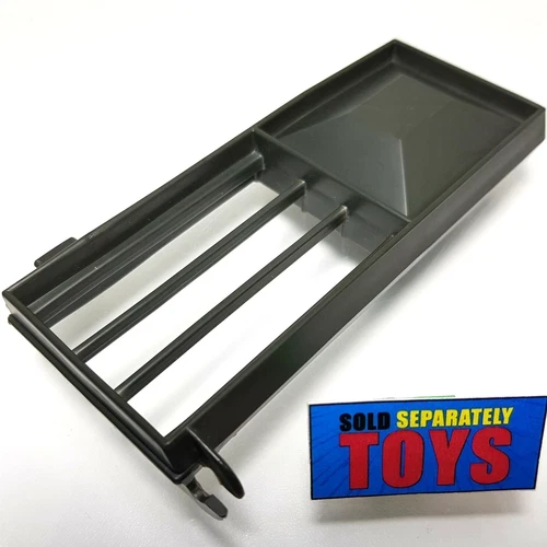 Vtg GI Joe Headquarters JAIL CELL DOOR hinge original 1983 playset gray part