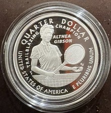 2025 Althea Gibson American Women Quarters - COMPLETE set of 5 coins