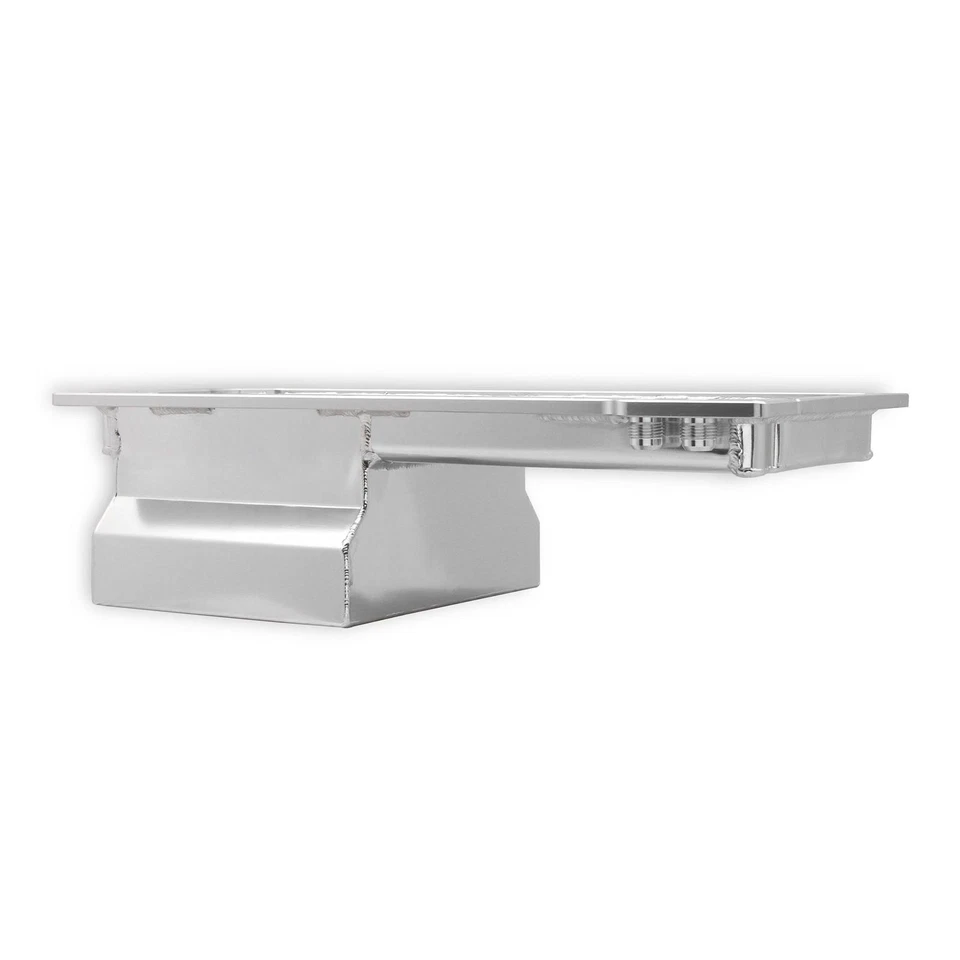 Weiand 5044WND Fabricated Oil Pan Kit LS1/2/6, Front Sump, Silver - Image 4 of 4