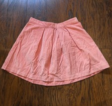 Girls GAP Kids Corduroy Skirt Size 12 soft pink Adjustable Waist EUC