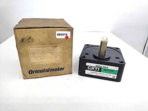 *** Oriental Motor 5GN3.6KA Gear Head Parallel Shaft 3.6:1