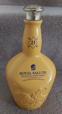 21 Jahre Royal Salute Jodhpur Polo Edition Whisky Flagon - top gebraucht