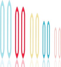 Large Eye Finishing Yarn Needles for Sewing Weaving in Ends,Knitting Colorful