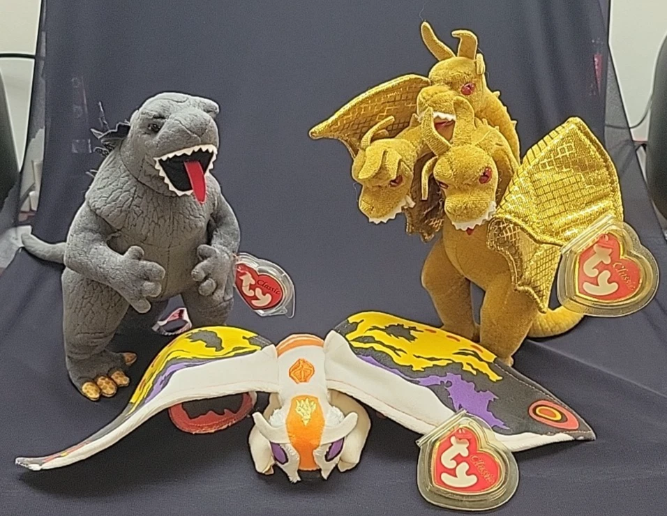 Ty Godzilla In Retired Original Beanie Babies for sale | eBay