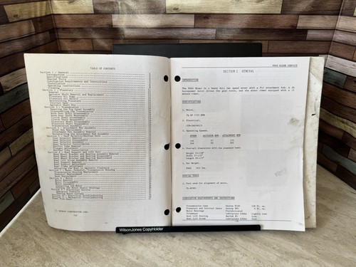 Service MANUAL For Hobart 660 Mixer - Picture 2 of 3