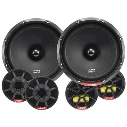 VIBE Slick 6.5" SLICK6C-V7 2-Way Component Speakers 94dB High Efficiency 540W - Image 4 of 4