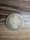 1914-S Barber Silver Half Dollar - Low Mintage (992k) - San Francisco Mint