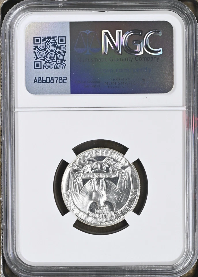 1953 Washington 25¢ NGC PF 65 - Image 2 of 2