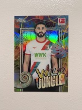 2025-26 Topps Chrome Bundesliga Elias Saad Wild Jungle Chameleon Augsburg crs 2d