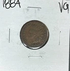 1884 INDIAN HEAD CENT  ~ VG ~ NICE COIN ~
