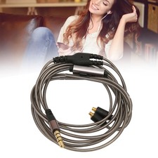 Earphone Replacement Cable OFC Copper Gold Plated Soft Flexible 3.5mm Headphone