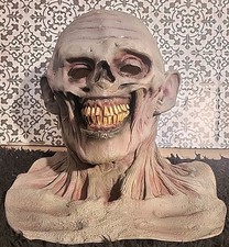 Vintage Paper Magic Group Autopsy Ghoul Halloween Mask Full Head and Neck Scary