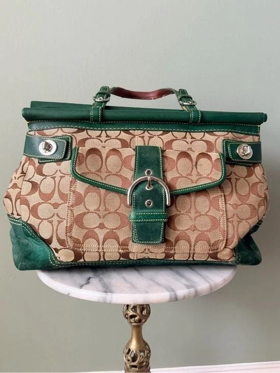 Coach Turn Lock Satchel/Top Handle Bag Handbags & Bags for Women
