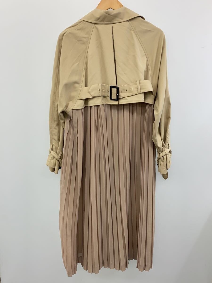 Ameri Trench Coat/-/Polyester/Beg/Plain/018170022… - image 2