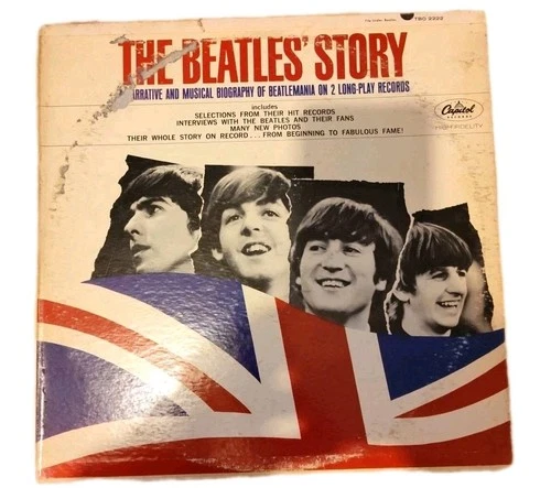 THE BEATLES STORY - DOUBLE LP - STBO 2222 - GATEFOLD, 1st Pressing, STEREO, 1964