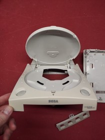 Sega Dreamcast Empty Console Shell Housing Case Only Top Bottom Lid Replacement