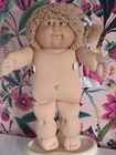 Cabbage Patch Kid Doll Headmold 10 Poodle Plait Hairstyle.