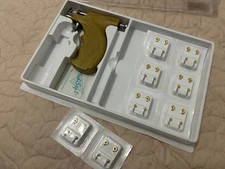 Ear Nose Cartlidge Piercing Gun Kit Caflon Studex Professional Lot Exp Feb 2027