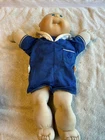Vintage 1982 Cabbage Patch Kids Boy Doll Sailor Outfit Bald 16 Inch Toy