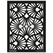 Redesign with Prima Redesign Stencil Cece Modern Deco Sheet Size 18"x25",Desi...