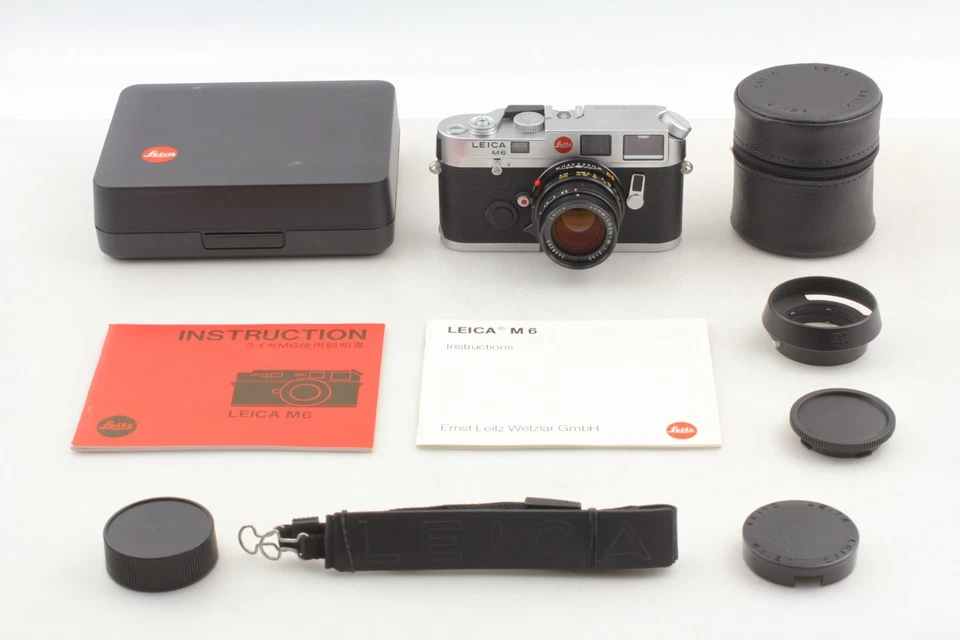 Cámara fotográfica Summicron-M 50 mm f2 "CASI SIN USAR" Leica M6 0,72 sin TTL JAPÓN Foto 3 de 4