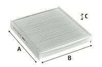 Filter Innenraumluft Valeo 715746 FÜR Alfa Romeo Dacia Infiniti Lada Renault