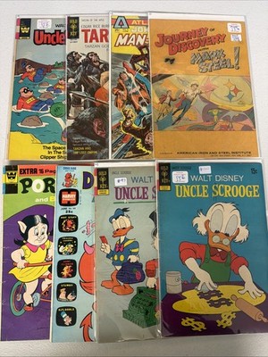 Silver Bronze Age Comic Book Lot of 8 Different Publishers Vintage Lot #16 *S14