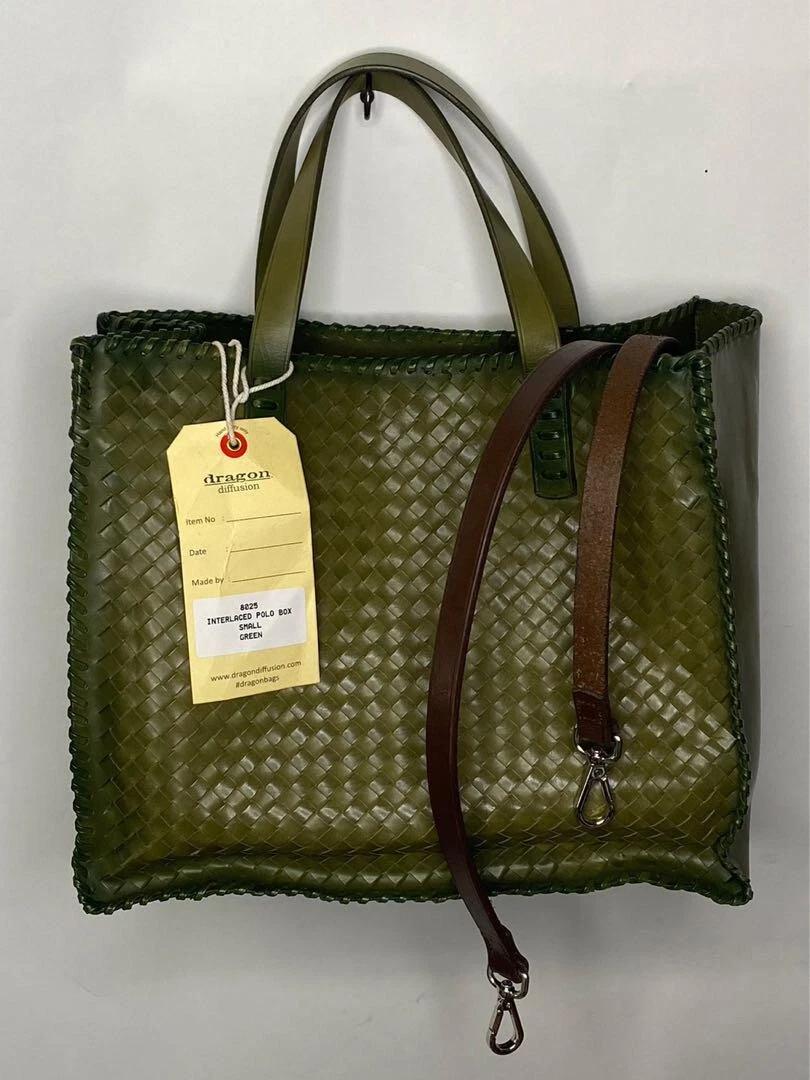 DRAGON DIFFUSION Japan leather tote bag - Green