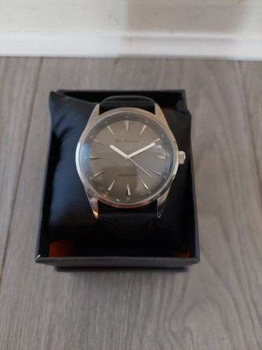 Ben Sherman Classic watch in black leather Strap Gents Watch BS107