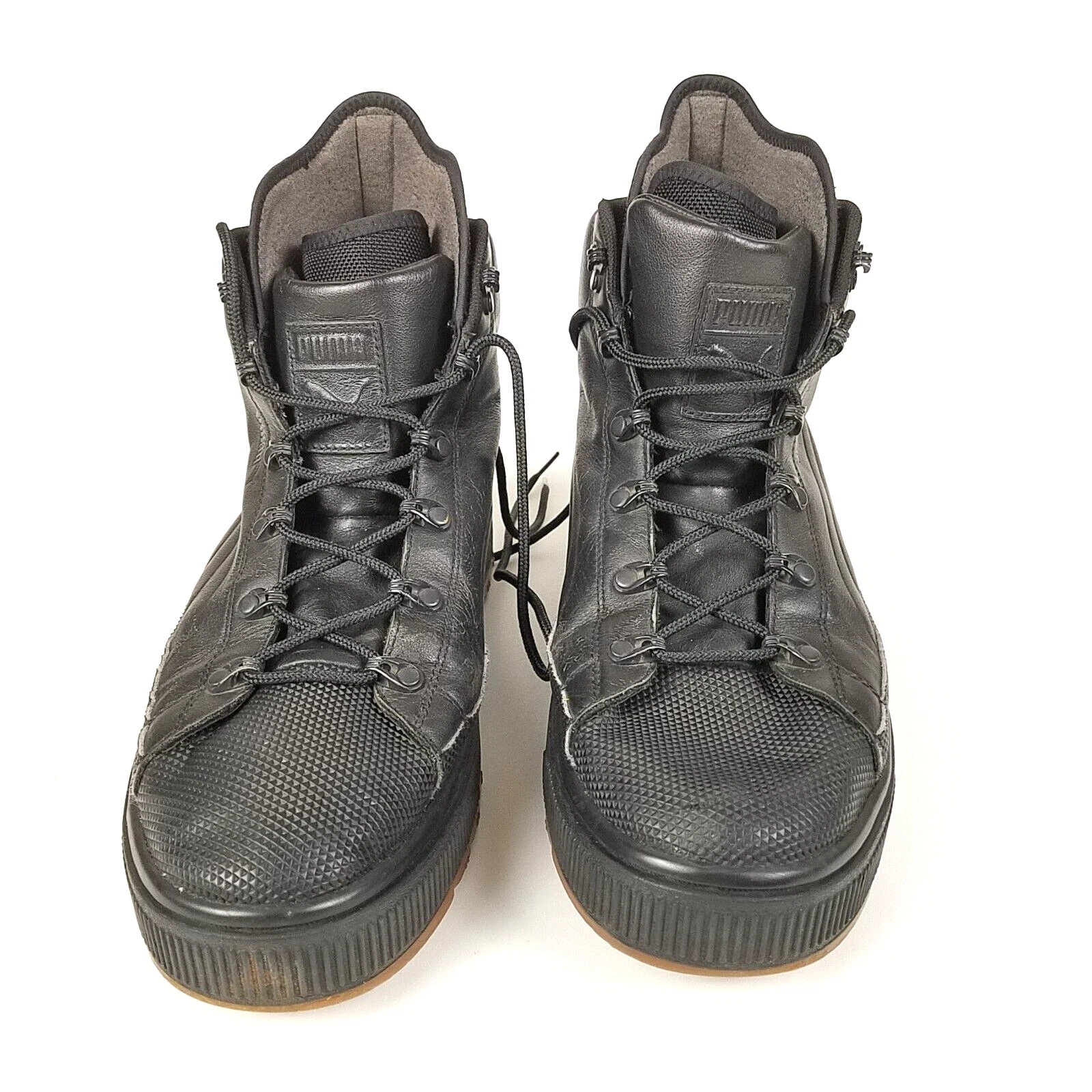 Puma The Ren Waterproof Boots | Black Mens Size 10.5 Shoes Lace Up Boots