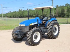New Holland TD5040 4WD Diesel Tractor Utility Ag Farm 88hp PTO 3PT bidadoo -New