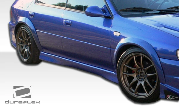 For 1993-2001 Impreza Duraflex S-Sport Side Skirts Rocker Panels - 2 Piece - Image 2 of 4