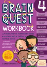 Brain Quest Workbook: Grade 4 - Paperback By Gregorich, Barbara - VERY GOOD
