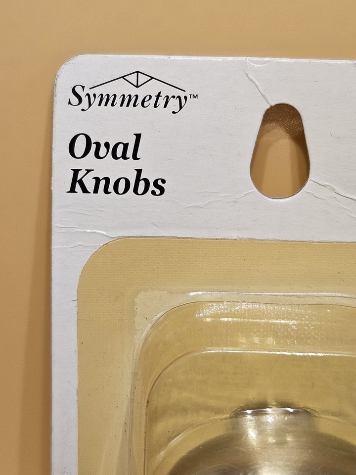 Symmetry Dorman Oval Drawer Knobs 1919 Satin Nickel Finish 2 Pack eBay