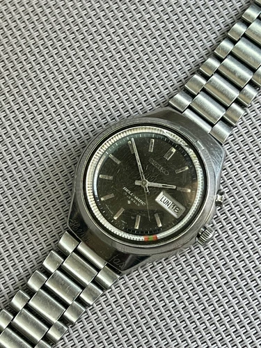 Seiko 4006-6060  Bellmatic Automatic Watch Vintage Men's Black Dial 4006-6060