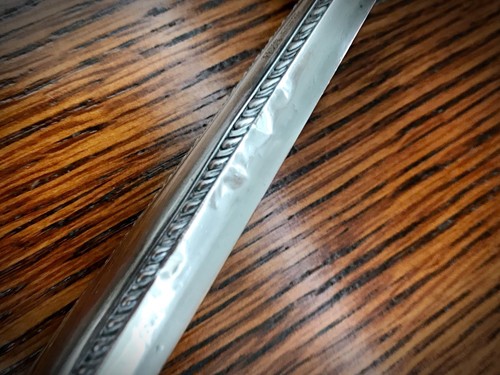 Antique/Vintage Saart Brothers Sterling Silver Handled Carving Set - Picture 5 of 5